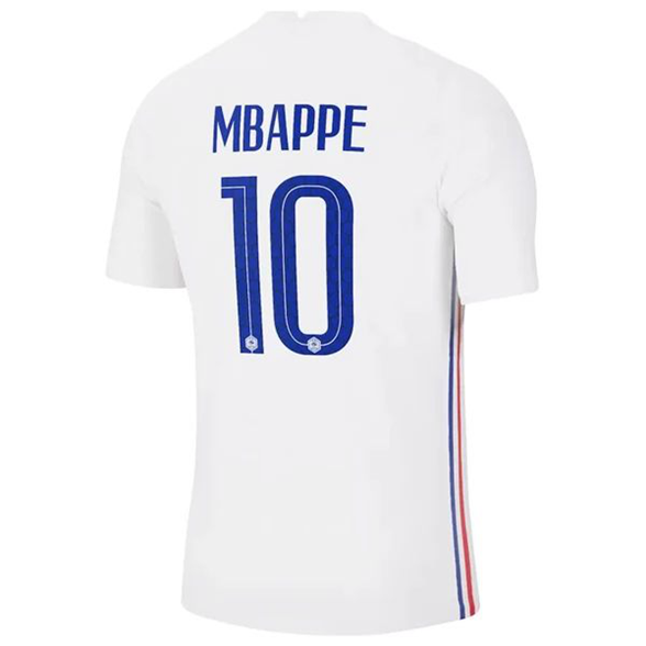 Frankreich Kylian Mbappé 10 Auswärtstrikot 2021