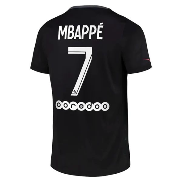 Paris Saint Germain PSG Kylian Mbappé 7 3rd Trikot 2021 2022