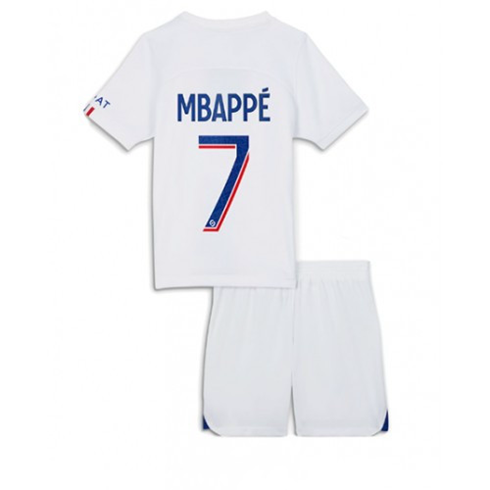Paris Saint Germain PSG Kylian Mbappé 7 Trikotsatz Kinder 3rd trikot 2022 2023