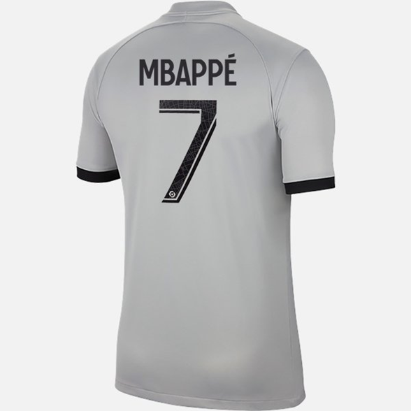 Paris Saint Germain PSG Kylian Mbappé 7 Auswärtstrikot 2022 2023