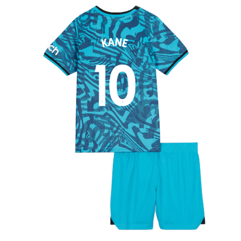 Fußballtrikots Tottenham Hotspur Harry Kane 10 kinder 3rd Trikotsatz 2022-23