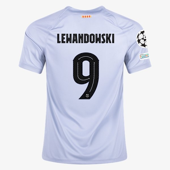 Günstige Fußballtrikots FC Barcelona Lewandowski 9 3rd Trikots 2022-23