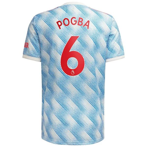 Günstige Fußballtrikots Manchester United Paul Pogba 6 Auswärts Trikots 2021 2022