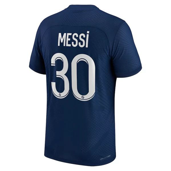 Günstige Fußballtrikots Paris Saint Germain PSG Lionel Messi 30 Heim Trikots 2022-23