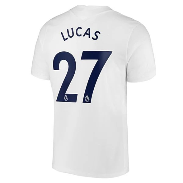 Günstige Fußballtrikots Tottenham Hotspur Lucas 27 Heim Trikots 2021 2022