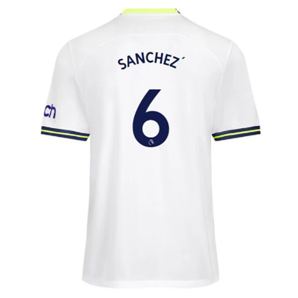 Günstige Fußballtrikots Tottenham Hotspur 2022-23 Sanchez 6 Heim Trikots